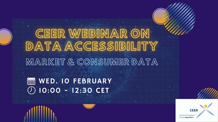 CEER Webinar Series on Data Accessibility: #1 Market and Consumer Data