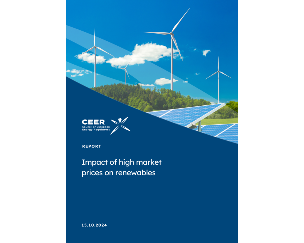 Impact of high market prices on renewables